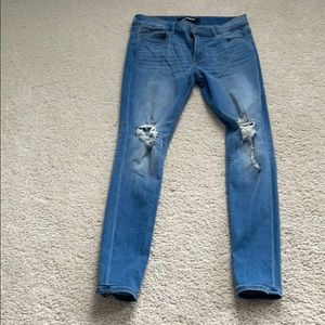 Express stretch legging mid rise pants